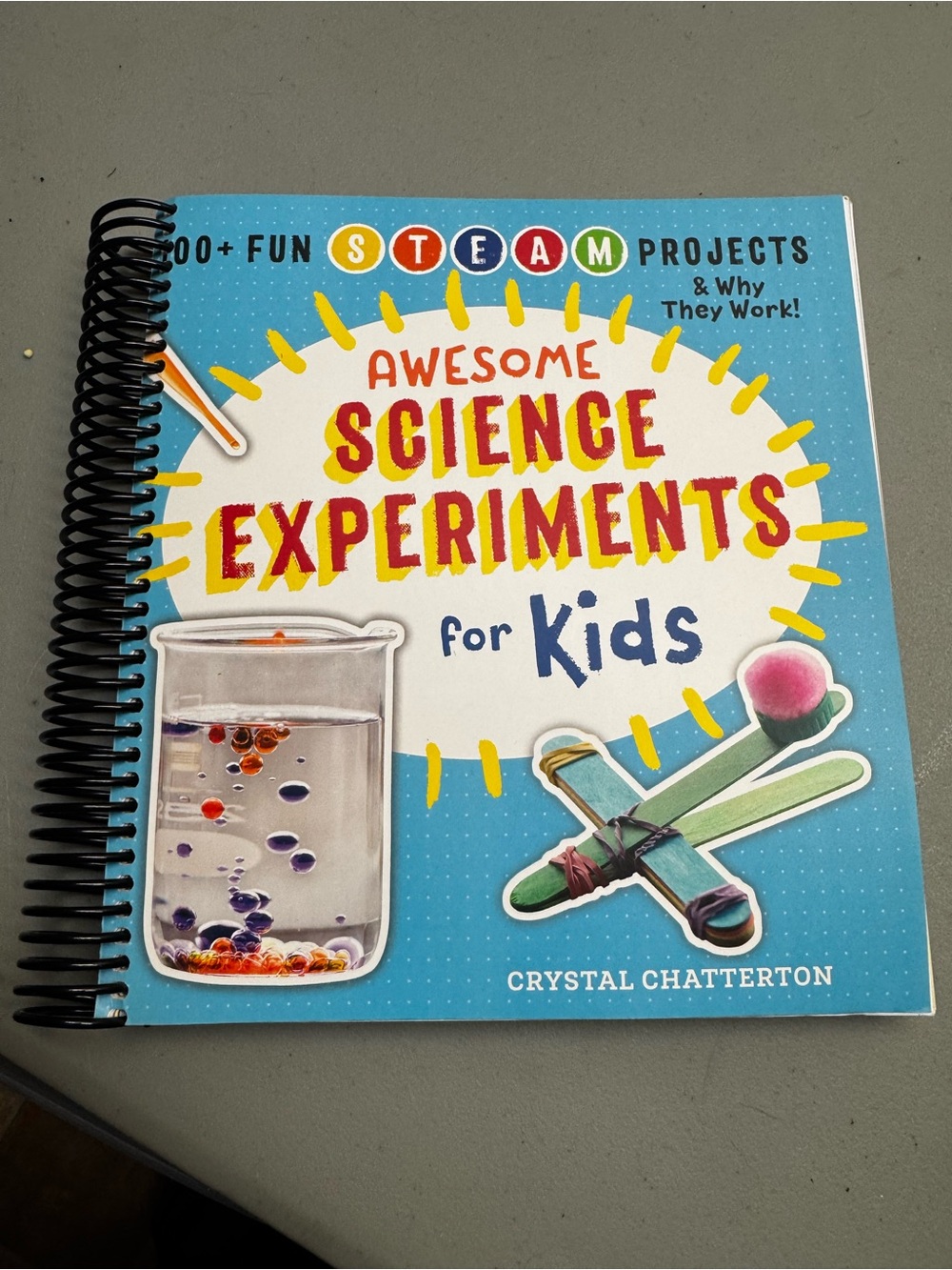 Crystal Chatterton Awesome Science Experiments for Kids - Blue